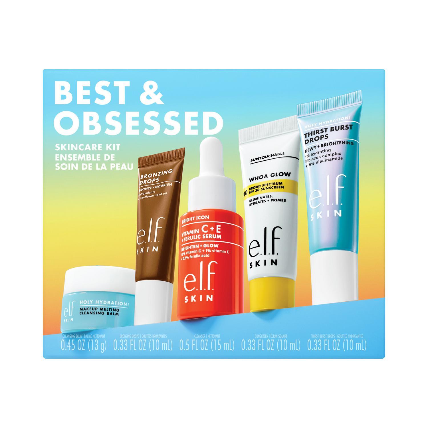 E.L.F. SKIN BEST & OBSESSED SKINCARE KIT (SET DE PRODUCTOS PARA LA PIEL)